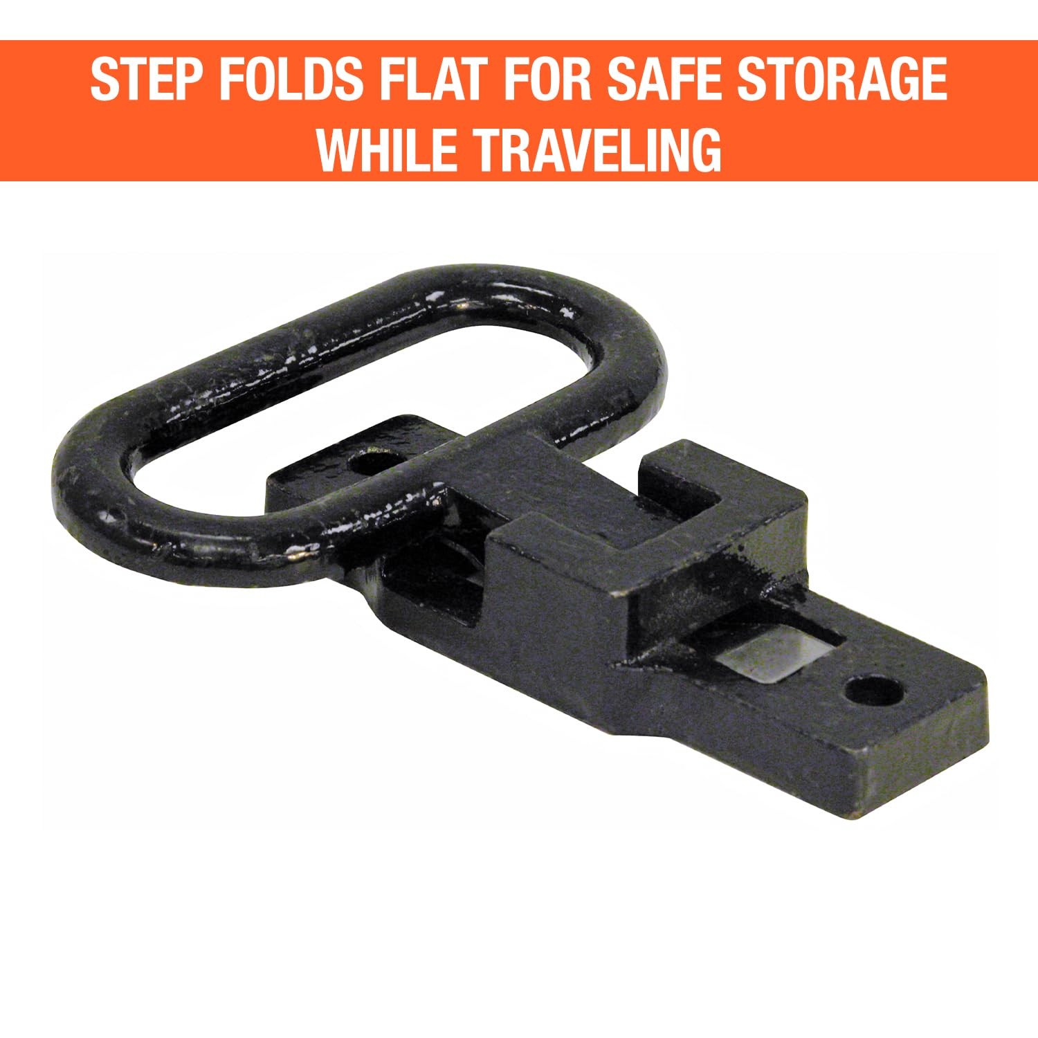 Buyers Products B2797BPC Folding Safety Step And Handle With 1 Count, Black