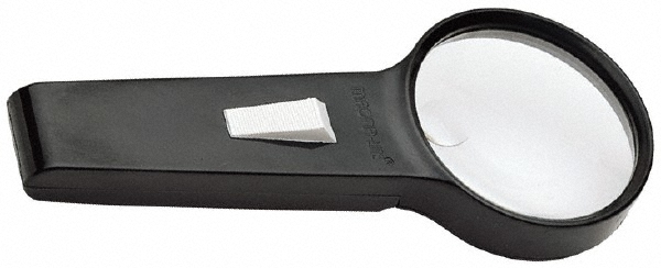 Made in USA 2x Magnification, Acrylic Handheld Magnifier