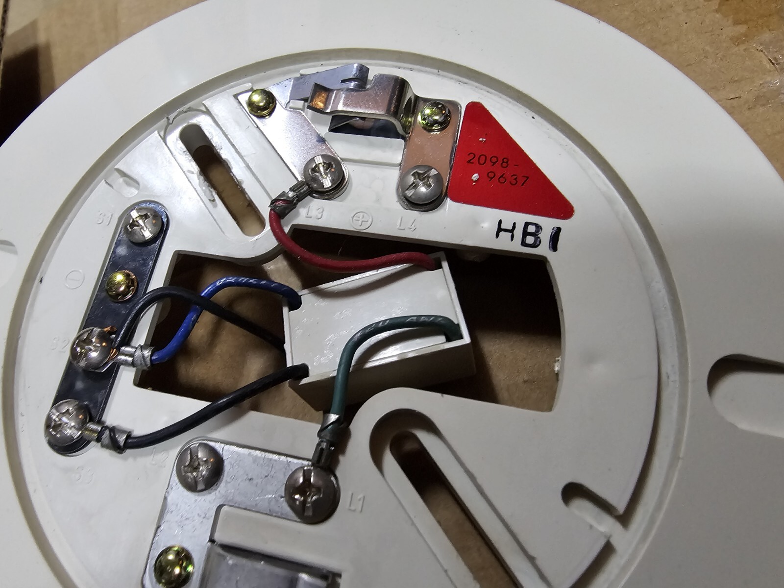 Simplex Smoke Detector Assembly 2098-9202