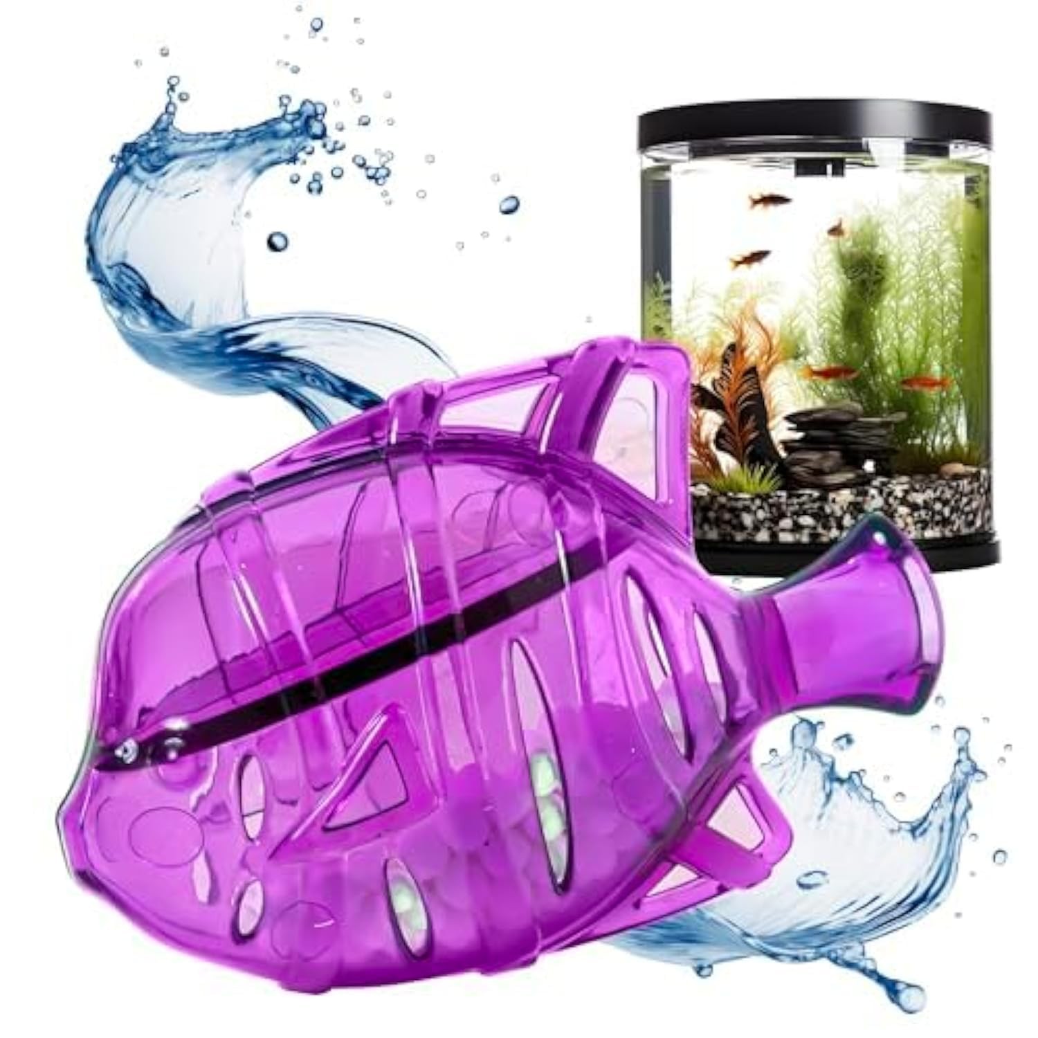 Aquarium Water Clarifier | Clear Cloudy Fish Tank Water Treatment, Safe for F...