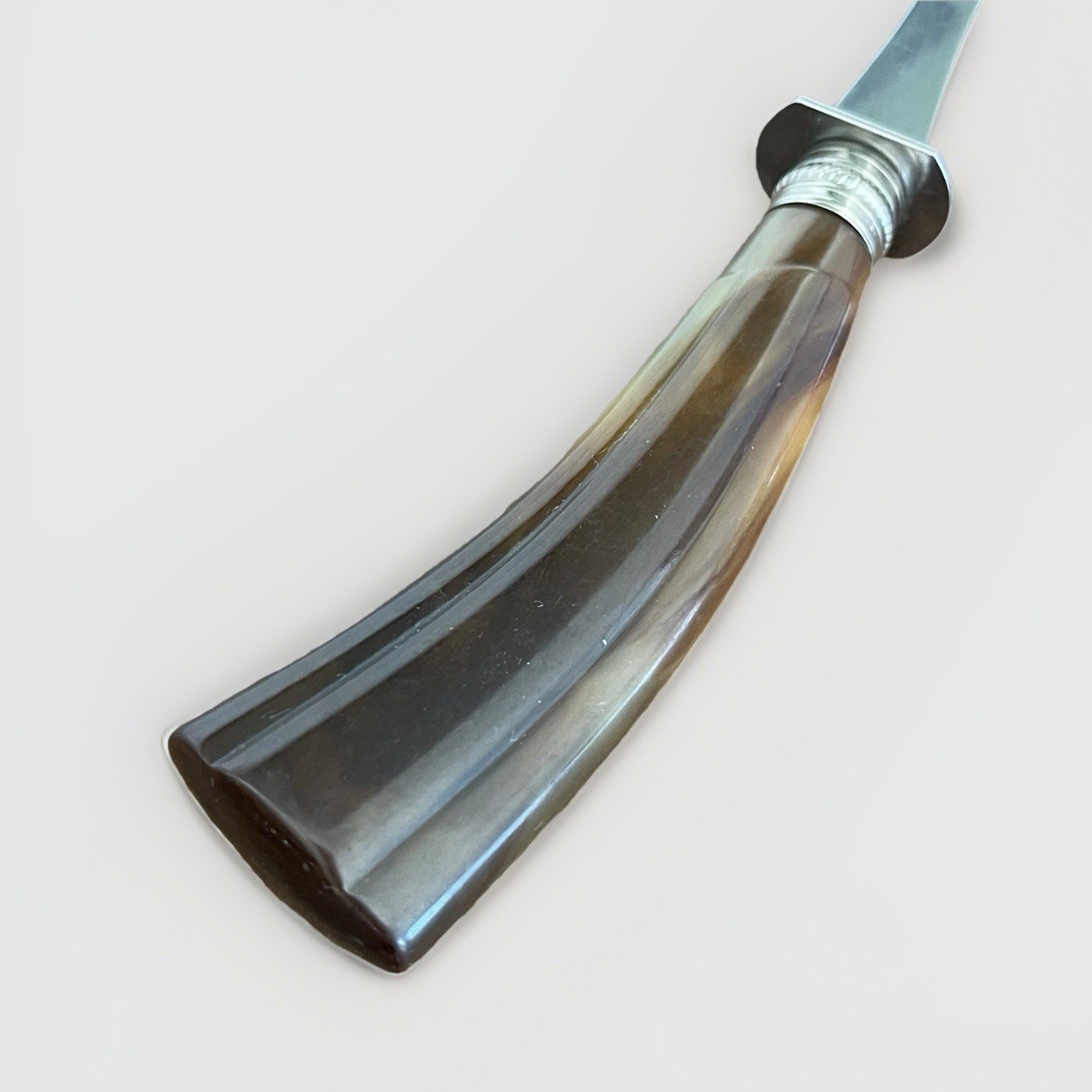 VIntage bakelight carving Fork 10.25”
