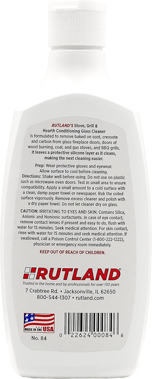 Fireplace Glass Cleaner Hearth and Grill Conditioning Cleaner