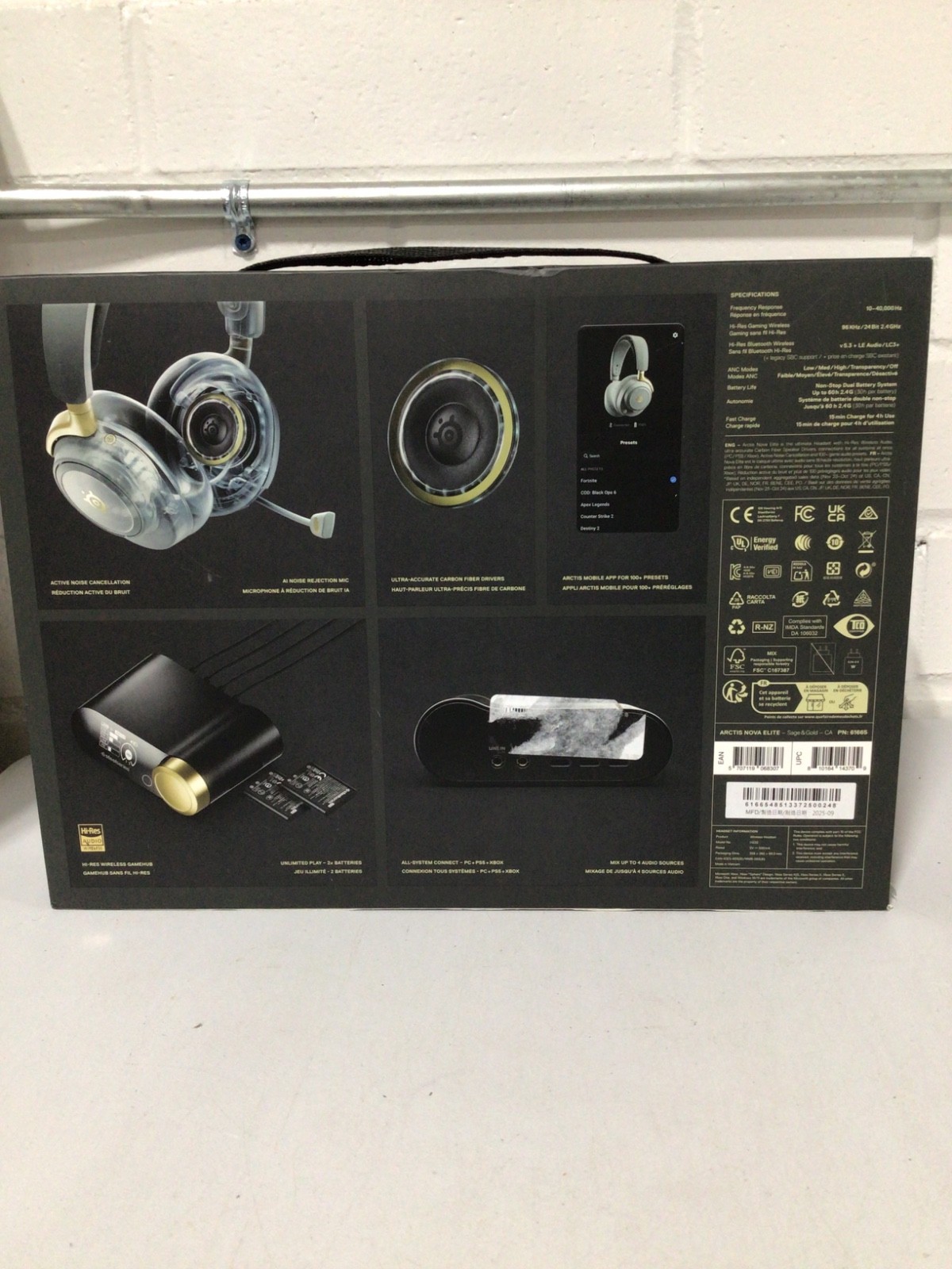 Steelseries Arctis Nova Elite Wireless Gaming Headset