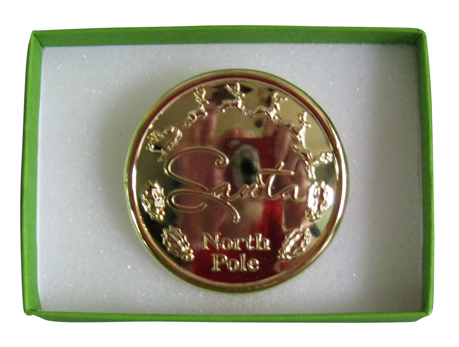 1 3/4" BROOCH FOR SANTA'S HAT