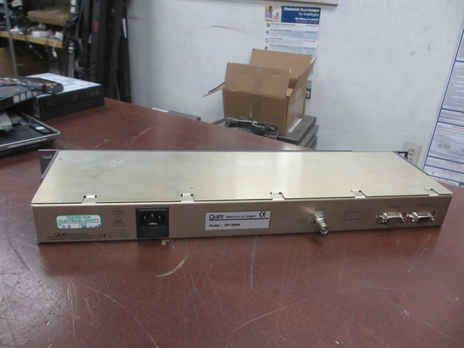Evertz CP-1600A Quartz Pushbutton Control Panel