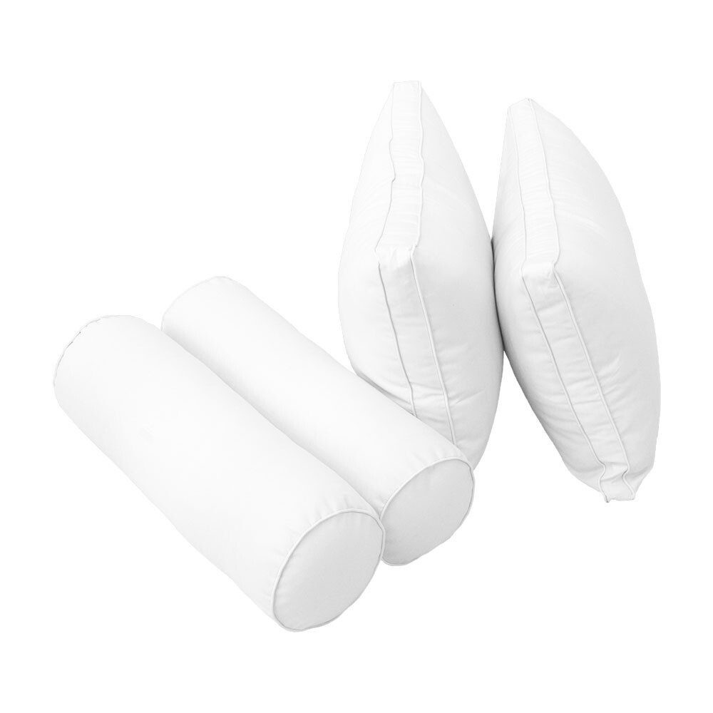 |SLIPCOVER ONLY|S2 Daybed Mattress Bolster Backrest Covers Pipe Trim Queen AD106