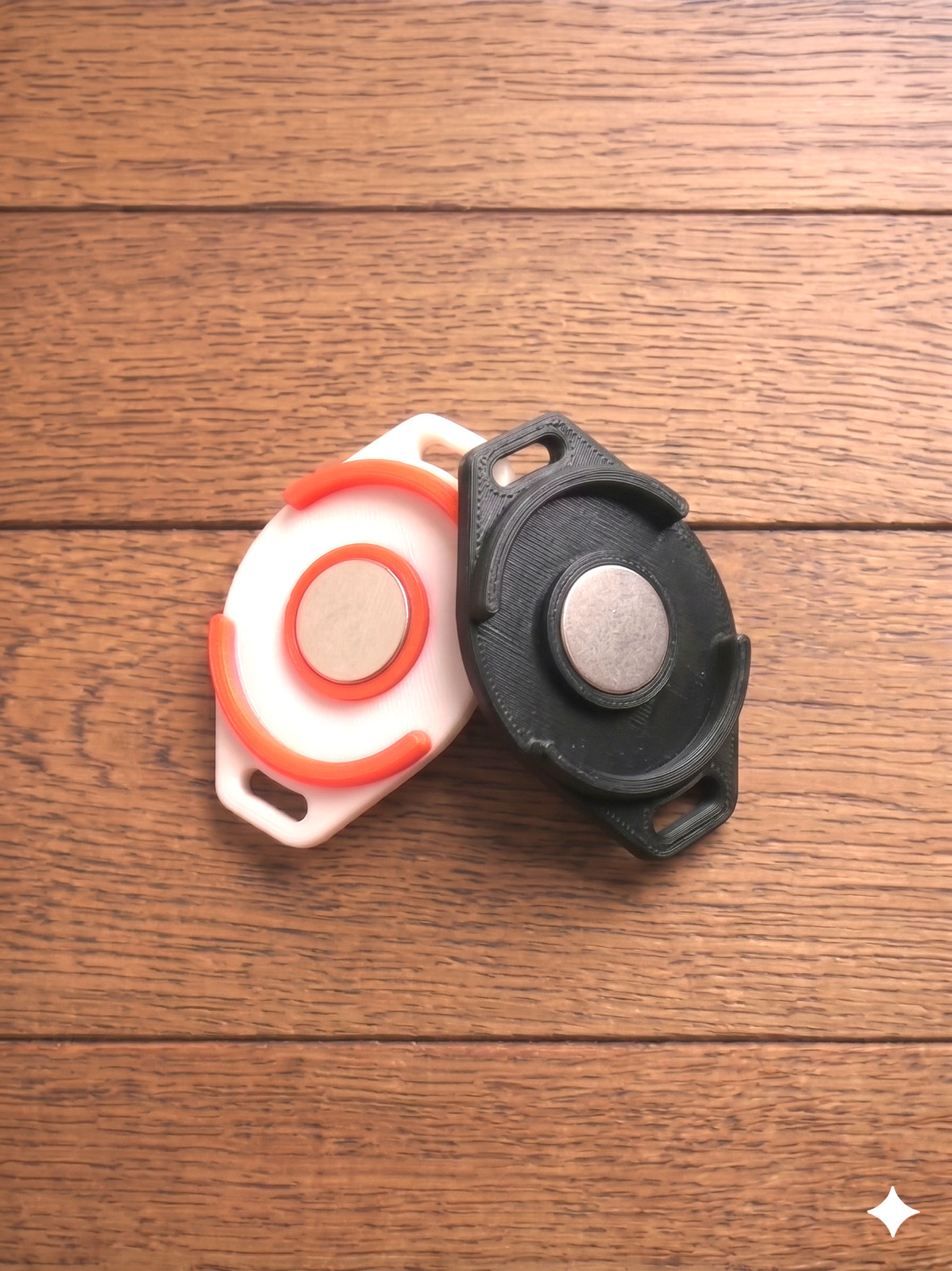 Magnetic Golf Ball Marker Shoe Clip – 3D Printed PETG, Sneaker Accessory
