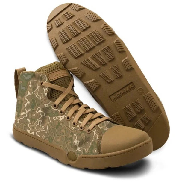 Altama Mid Maritime Assault Tactical Shoe | Relv Moab Camo | Men's Boot | 333150