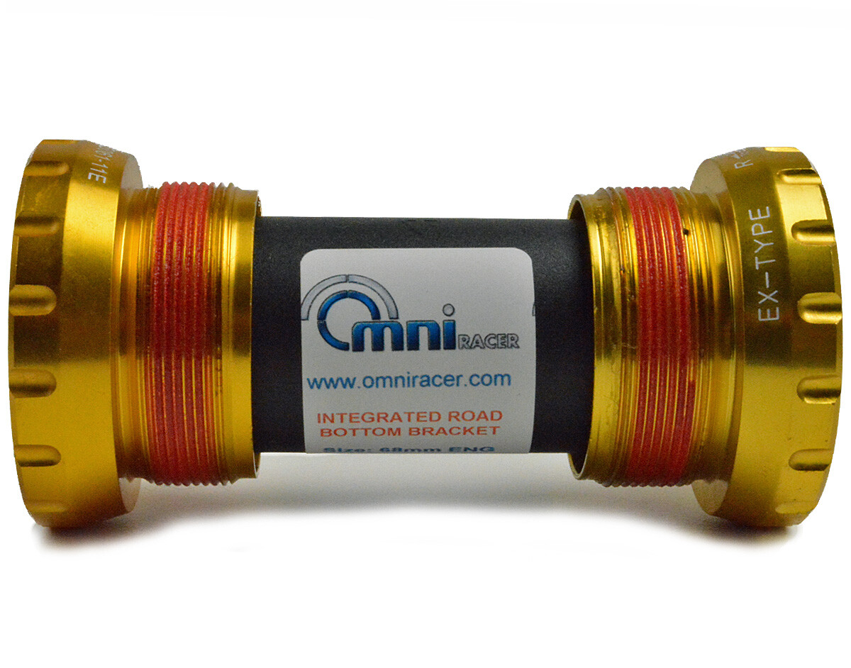 OMNI Racer WORLDS LIGHTEST Ti Ceramic Bottom Bracket Fits SRAM GXP Red Force 74g
