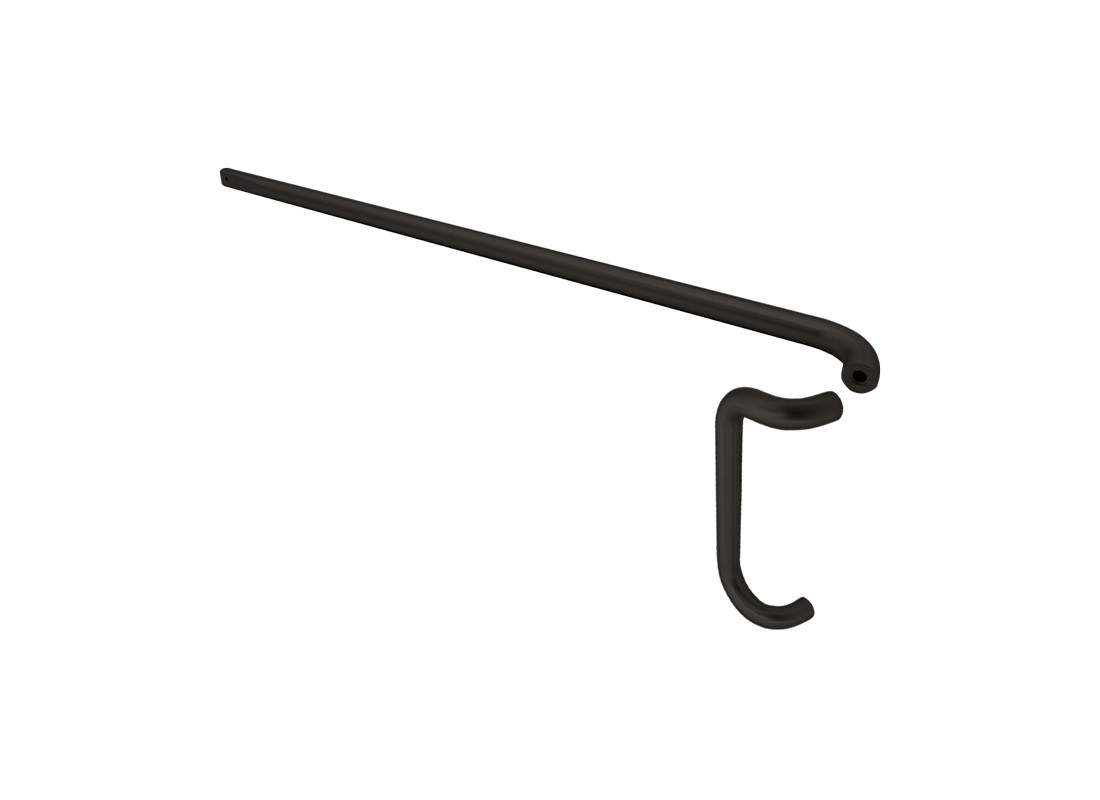 Tubular Push/Pull Set - 10" Pull 36" Push for 36" Doors - Bronze Anodized