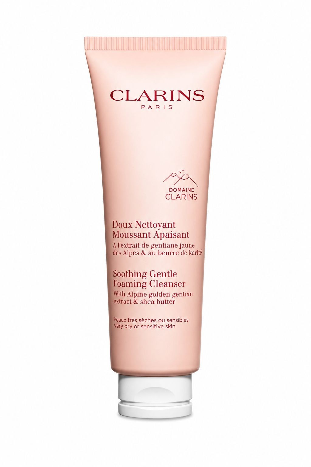Clarins Soothing Gentle Foaming Cleanser With Alpine Herbs and Shea Butter...