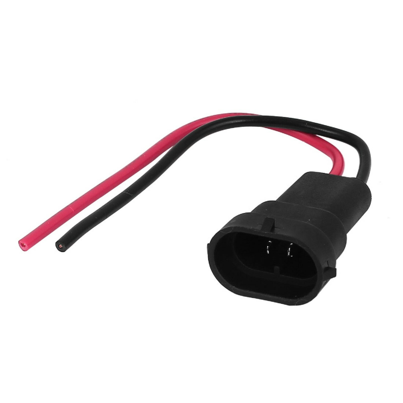 Wire Pigtail Male H11 Two Harness Head Light Low Beam Socket Connector Plug