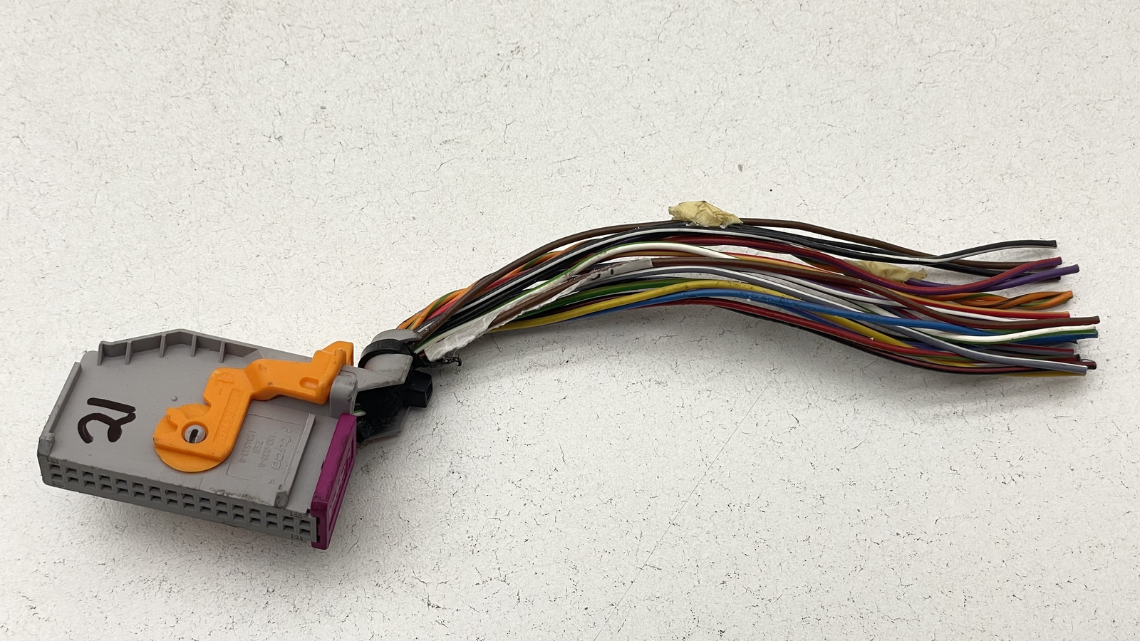 VW Audi Porsche Wiring Harness Plug Connector 21 Wire Pigtail OEM #1J0972977J