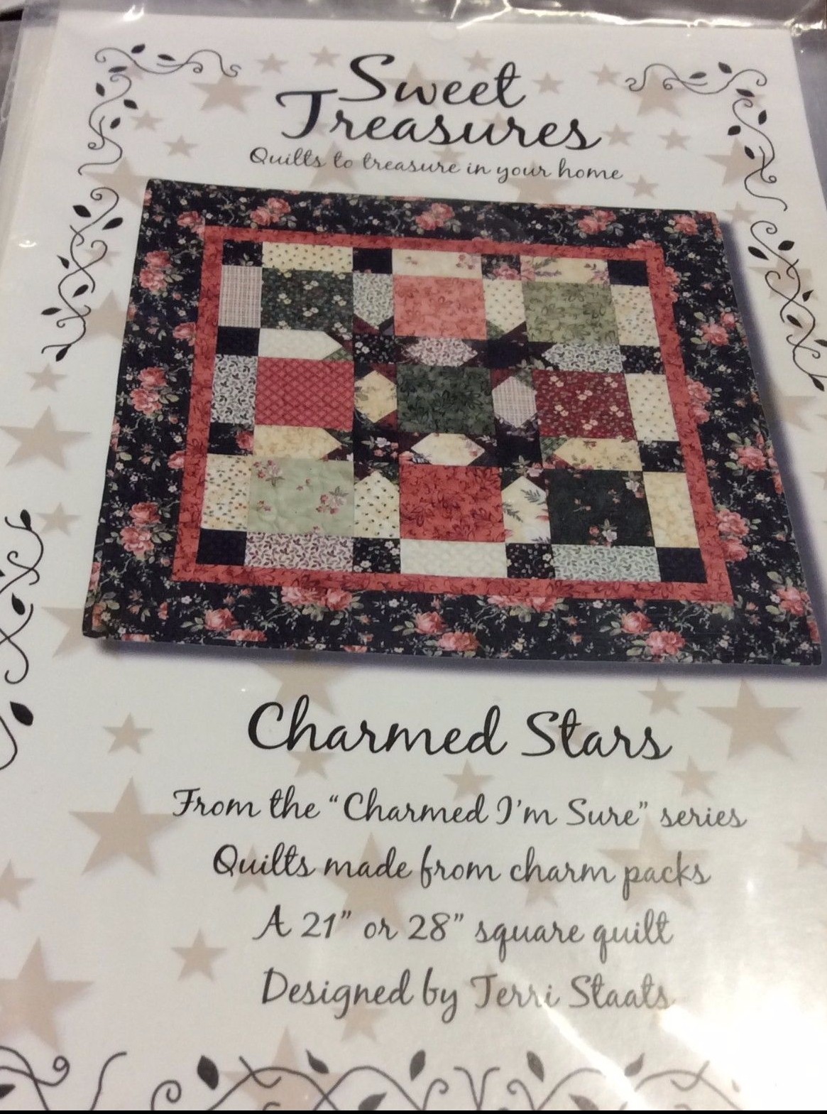 CHARMED STARS QUILT PATTERN FROM SWEET TREASURES