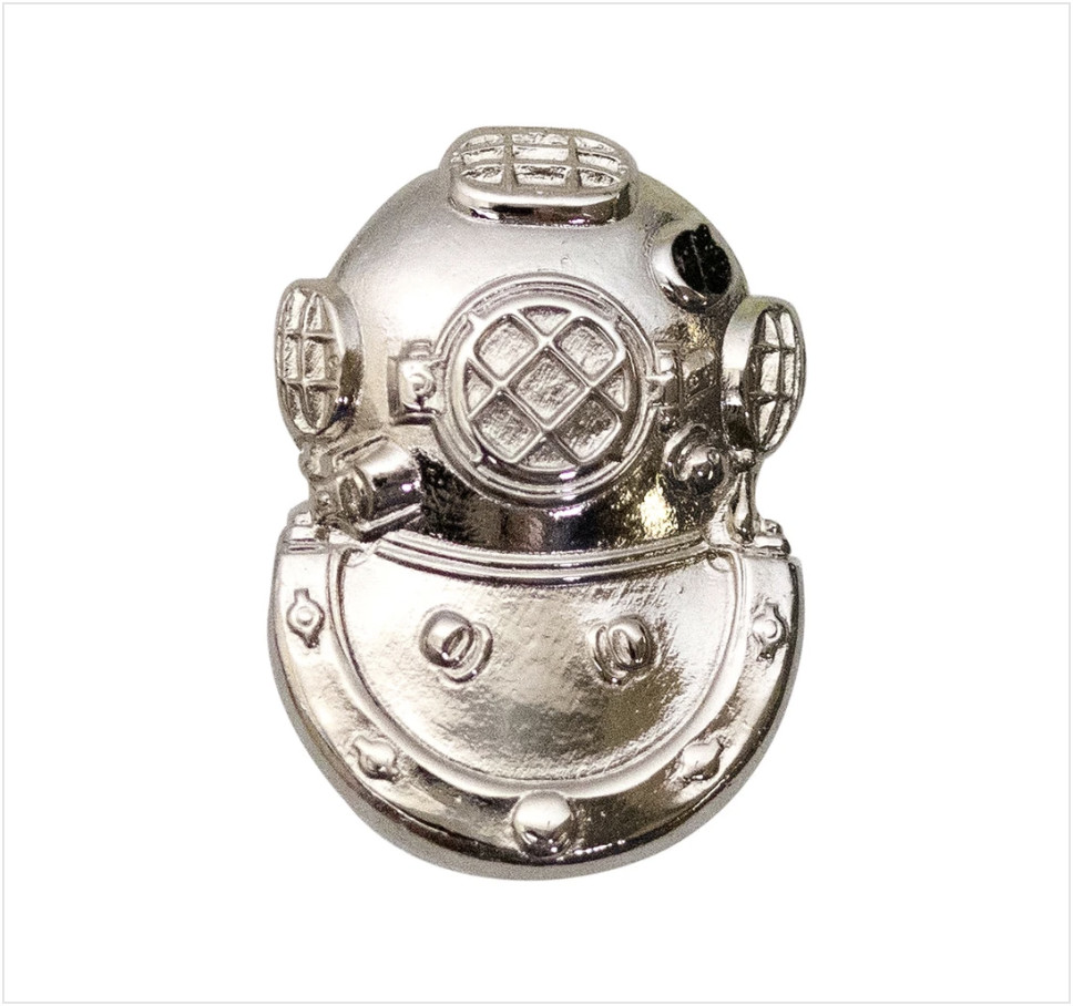 GENUINE U.S. BADGE: DIVER SECOND CLASS - MINIATURE, MIRROR FINISH