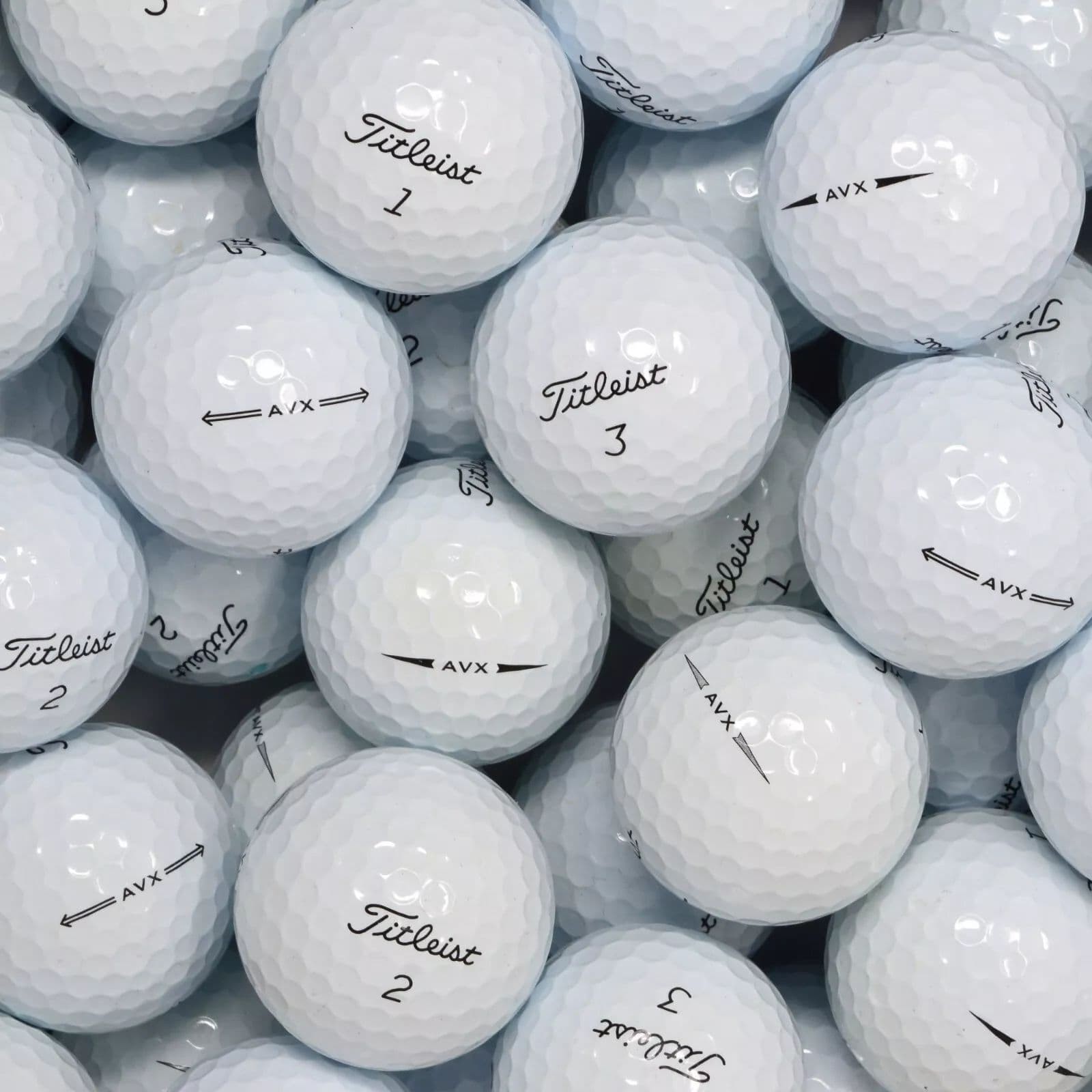 36 Titleist AVX 2026 Used Golf Balls IMMACULATE MINT 5AAAAA *FREE SHIPPING!*
