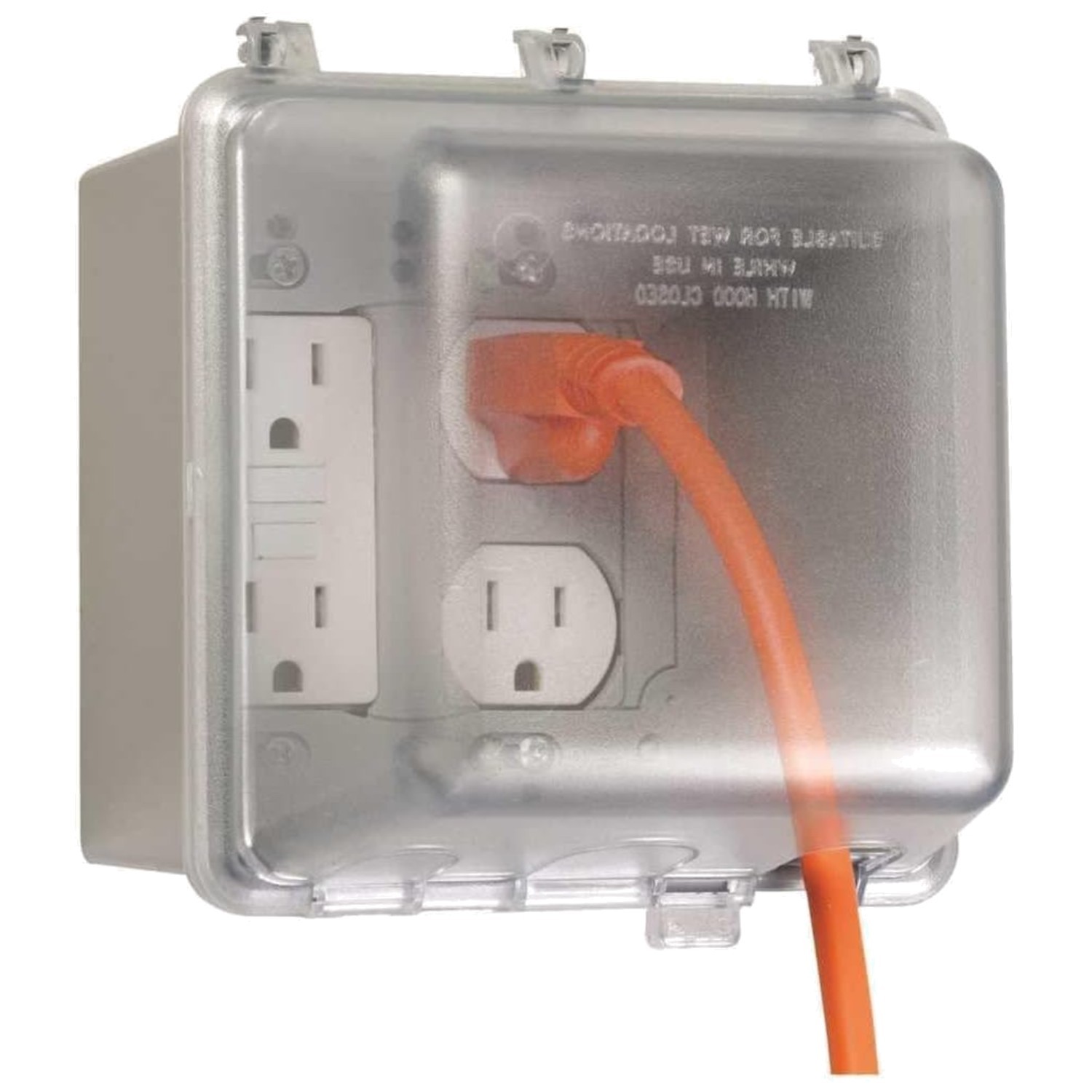 Outdoor Electrical Outlet Cover, NEMA 3R Rated