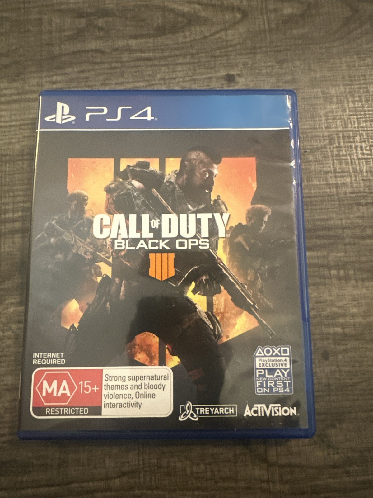 Call Of Duty Black Ops 4 for PlayStation 4 (case only)
