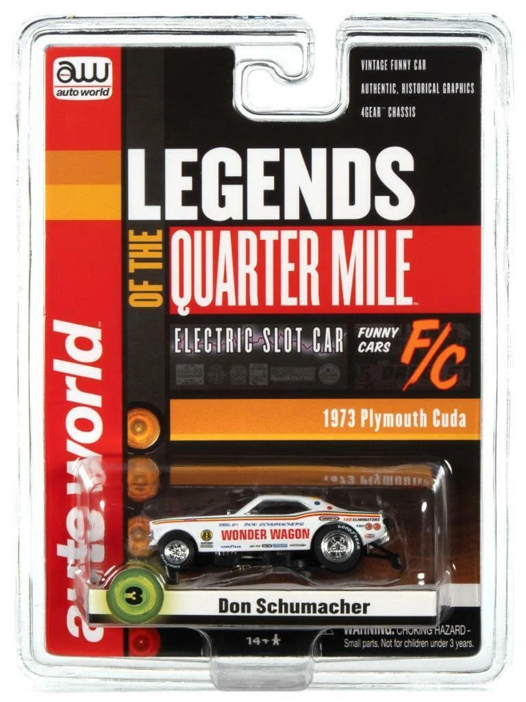 SC369-3 Auto World Xtraction Legends of the Quarter Mile Don Schumacher