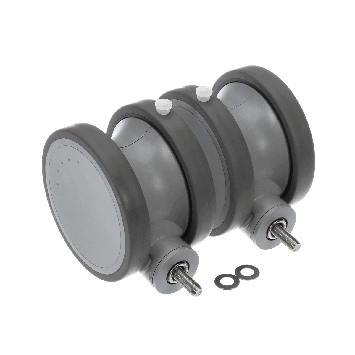 Rational 87.01.933S Caster Set (2Ea) W/O Brake 125Mm