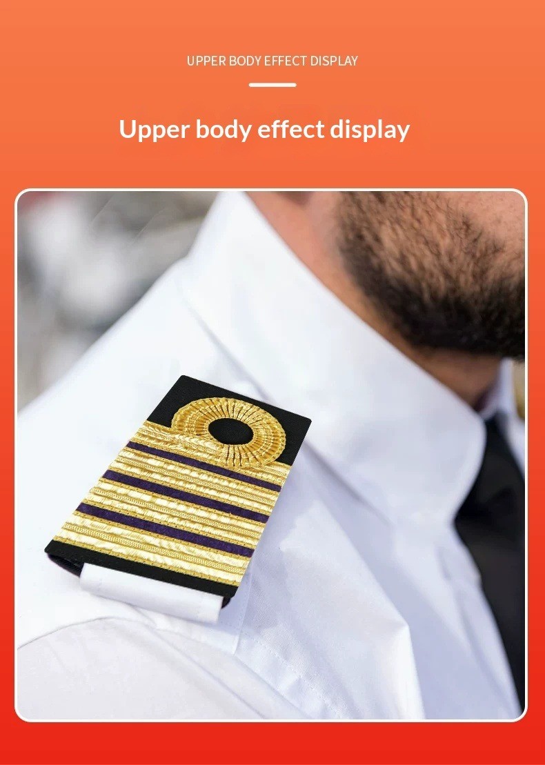Marine Shoulder Epaulets for Sailors & Crew Members Coats & Outerwear