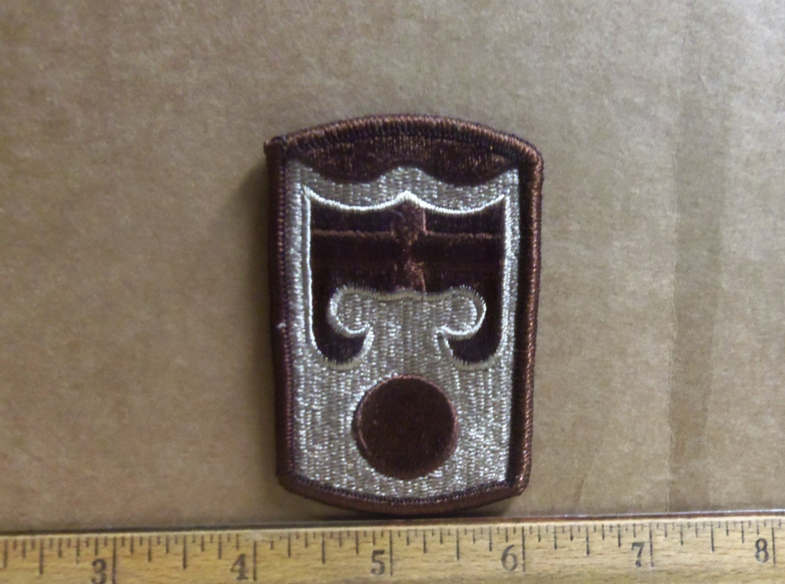 US Army - 92nd Infantry Brigade Embroidered Desert Patch