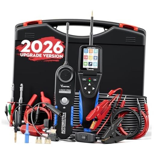 V500 Pro Automotive Circuit Tester, Power Circuit Probe Tester Breaker Finder
