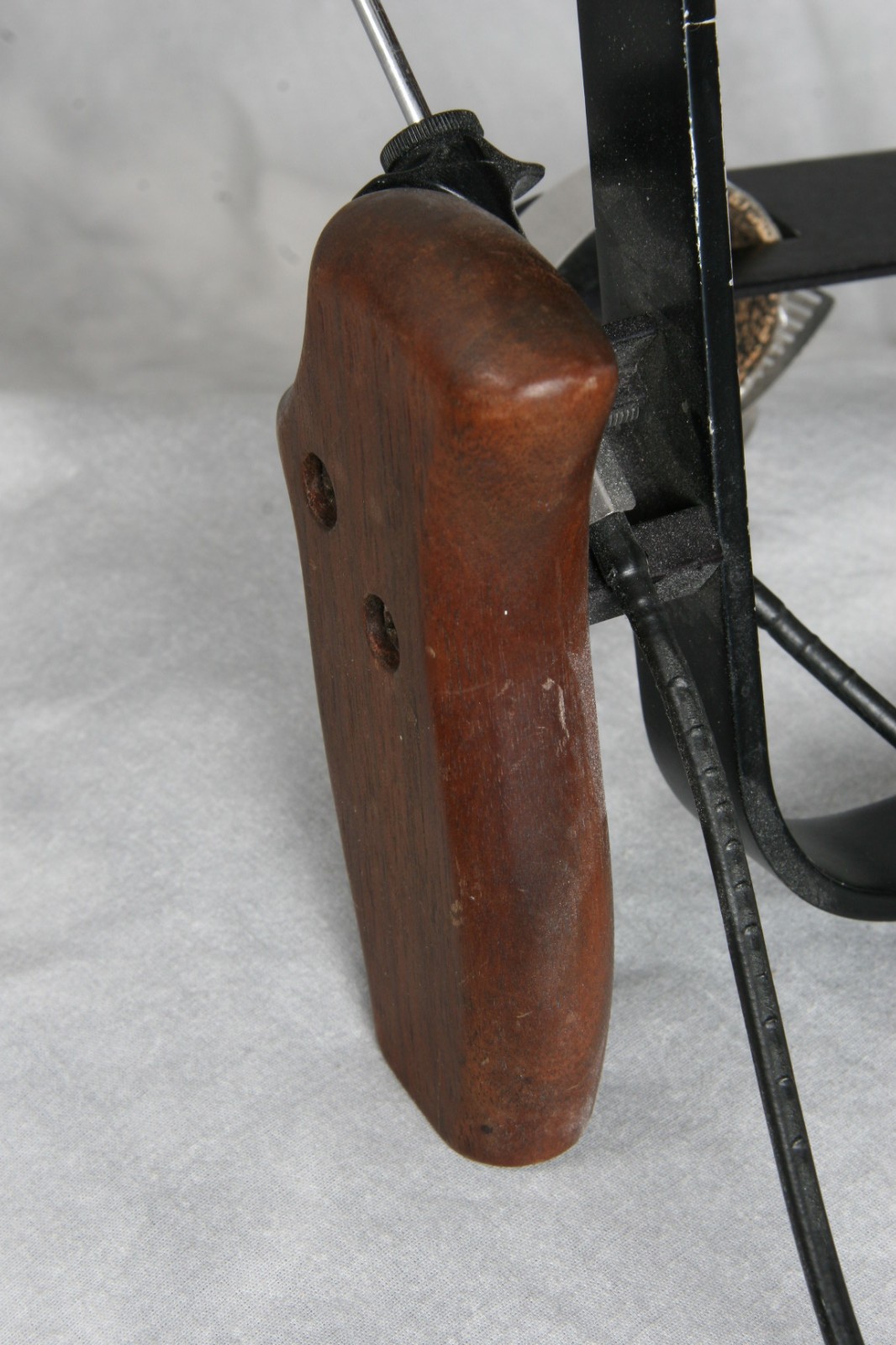 Stroboframe fixed flash bracket for 6x6 w/SLR Cable release and Antitwist Plate