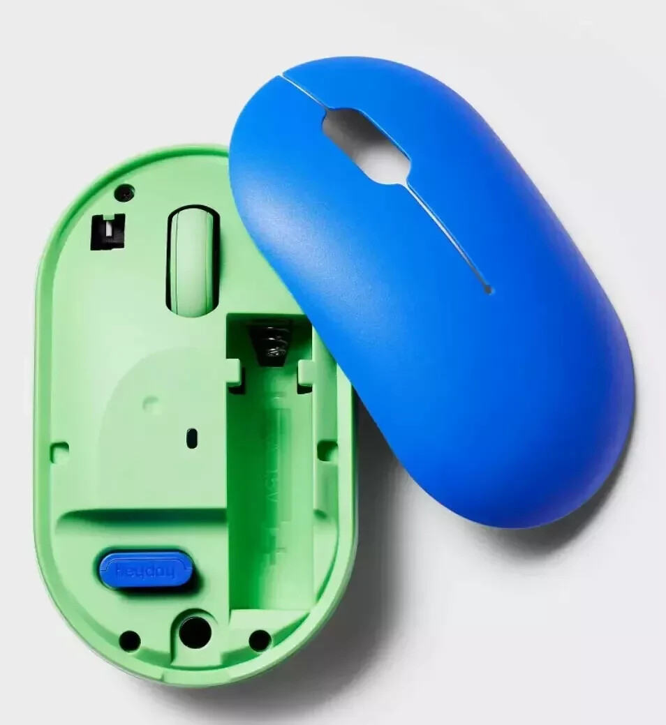 heyday Compact Wireless Mouse Bluetooth connectivity - Blue Mint