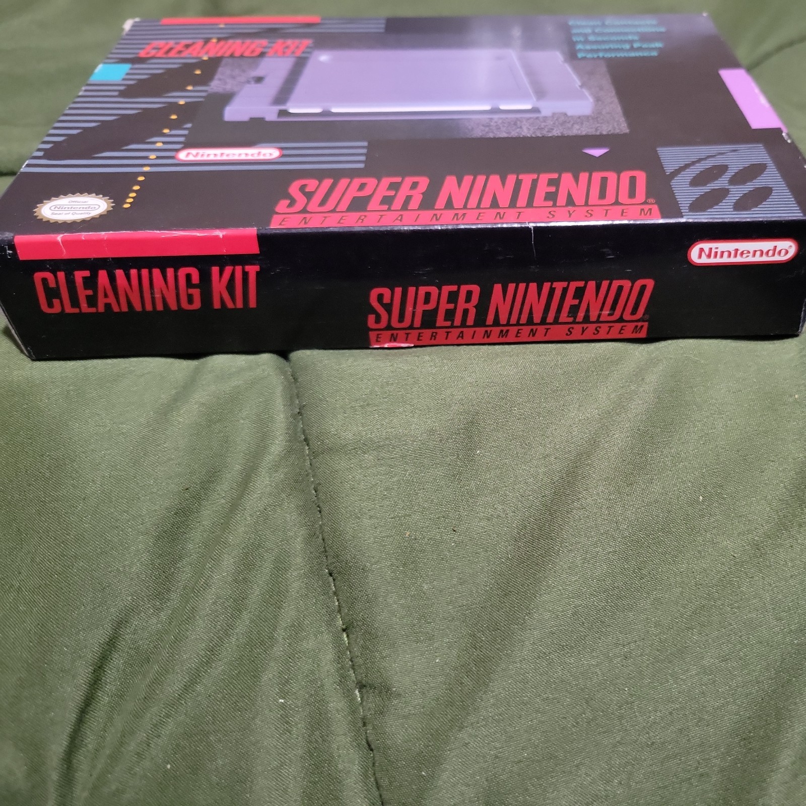 Nes Cleaning Kit Cib & snes cleaning kit cib