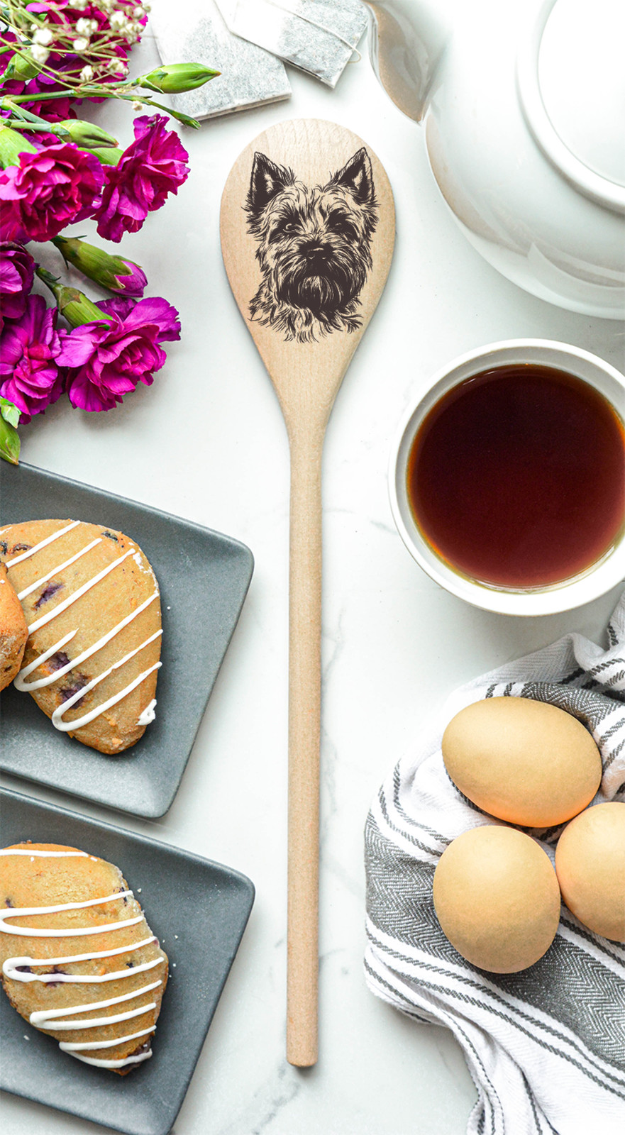 Carian Terrier Wooden Spoon