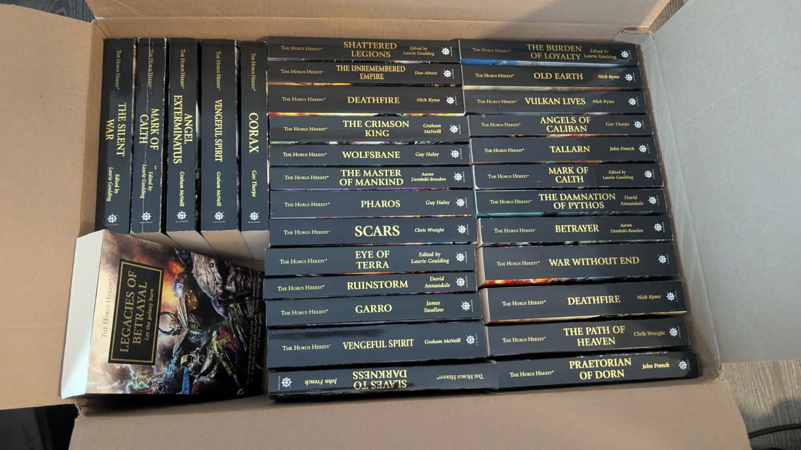 Warhammer The Horus Heresy Large Trade Paperback Books