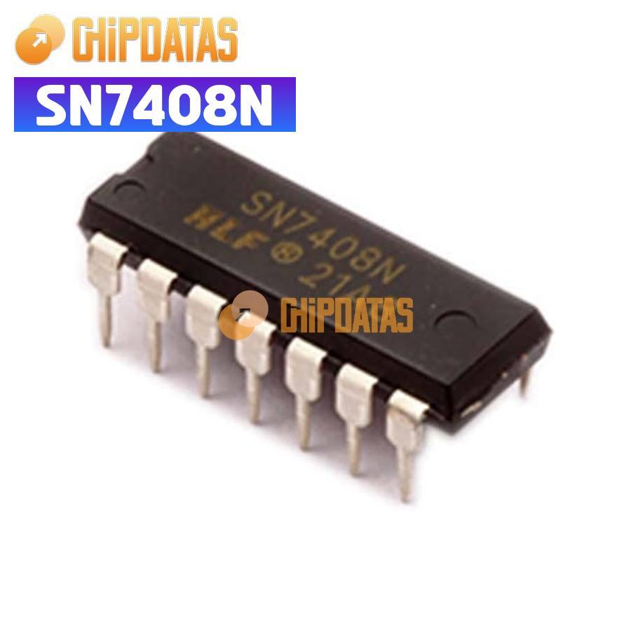 10PCS SN7408N DIP-14 IC #R10