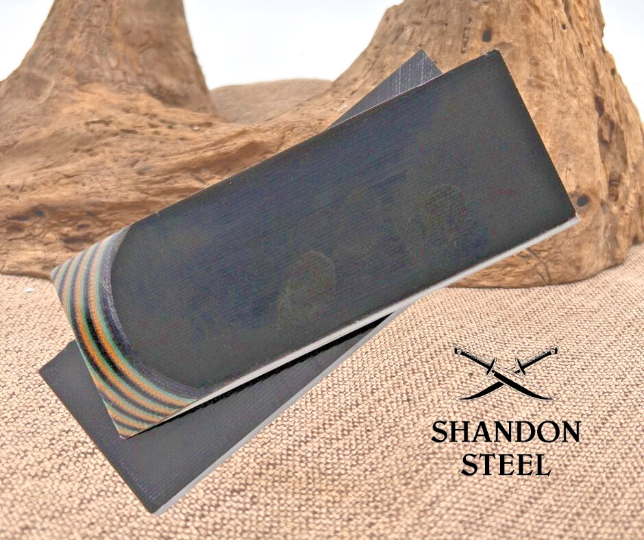 Rough Rider Custom Shop KnifeScales Camo G10 Handle Dimensions: 4" x 1.5" x .25"