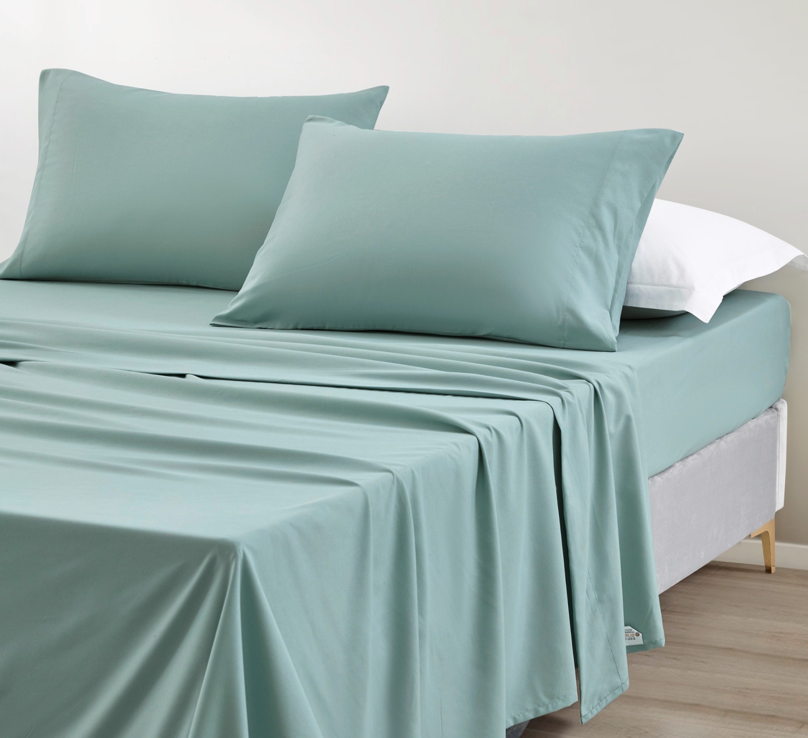 Chezmoi Collection Soft Washed Brushed Microfiber Deep Pocket Sheet Set