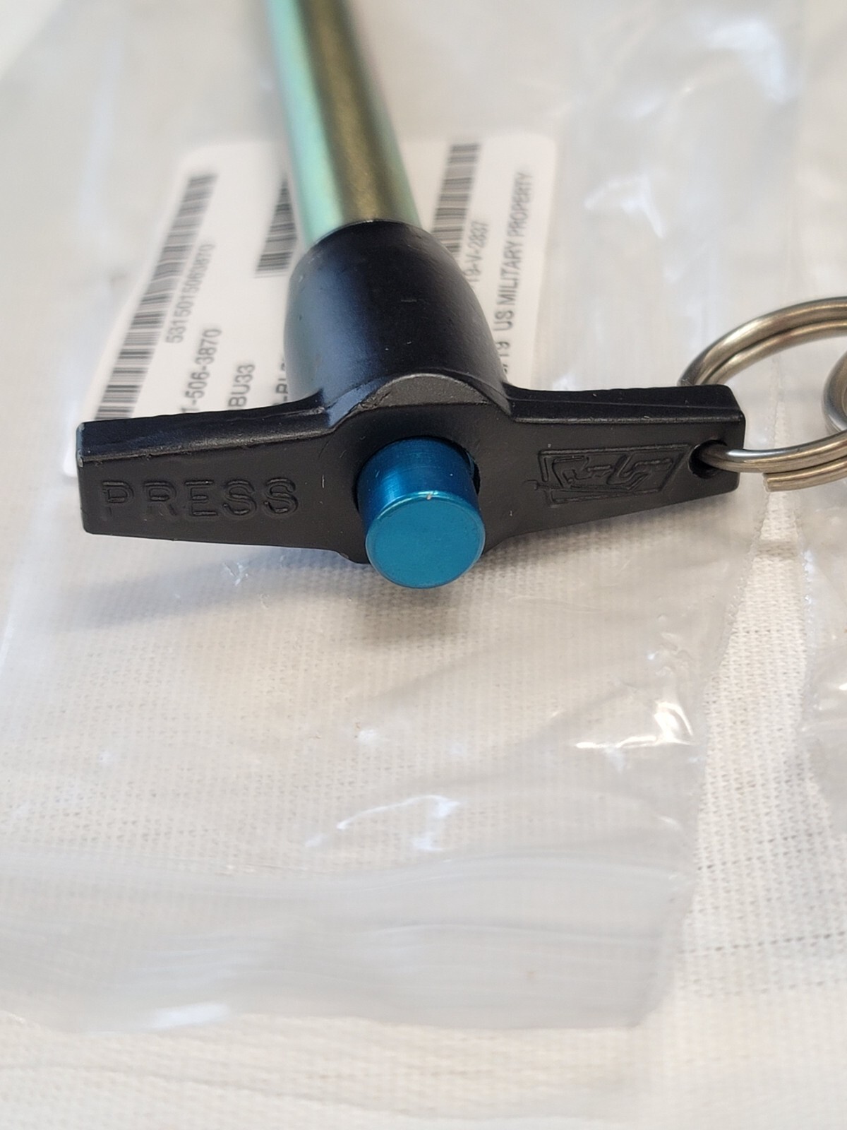 Carr Lane Ball Release Locking Hitch Trailer Tow Pin T-Handle 1/2 4" CL-8-BLPT-4