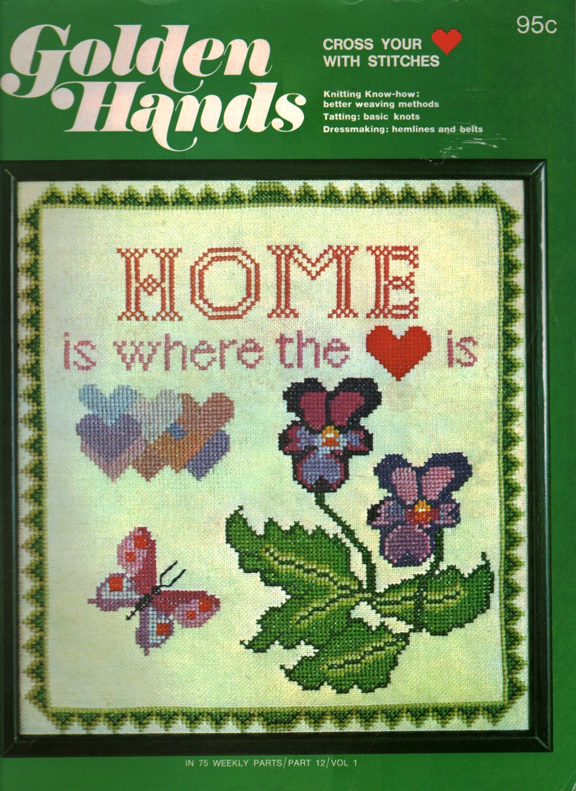 Golden Hands Knitting Dressmaking & Needlecraft Guide | Part 12 Volume 1