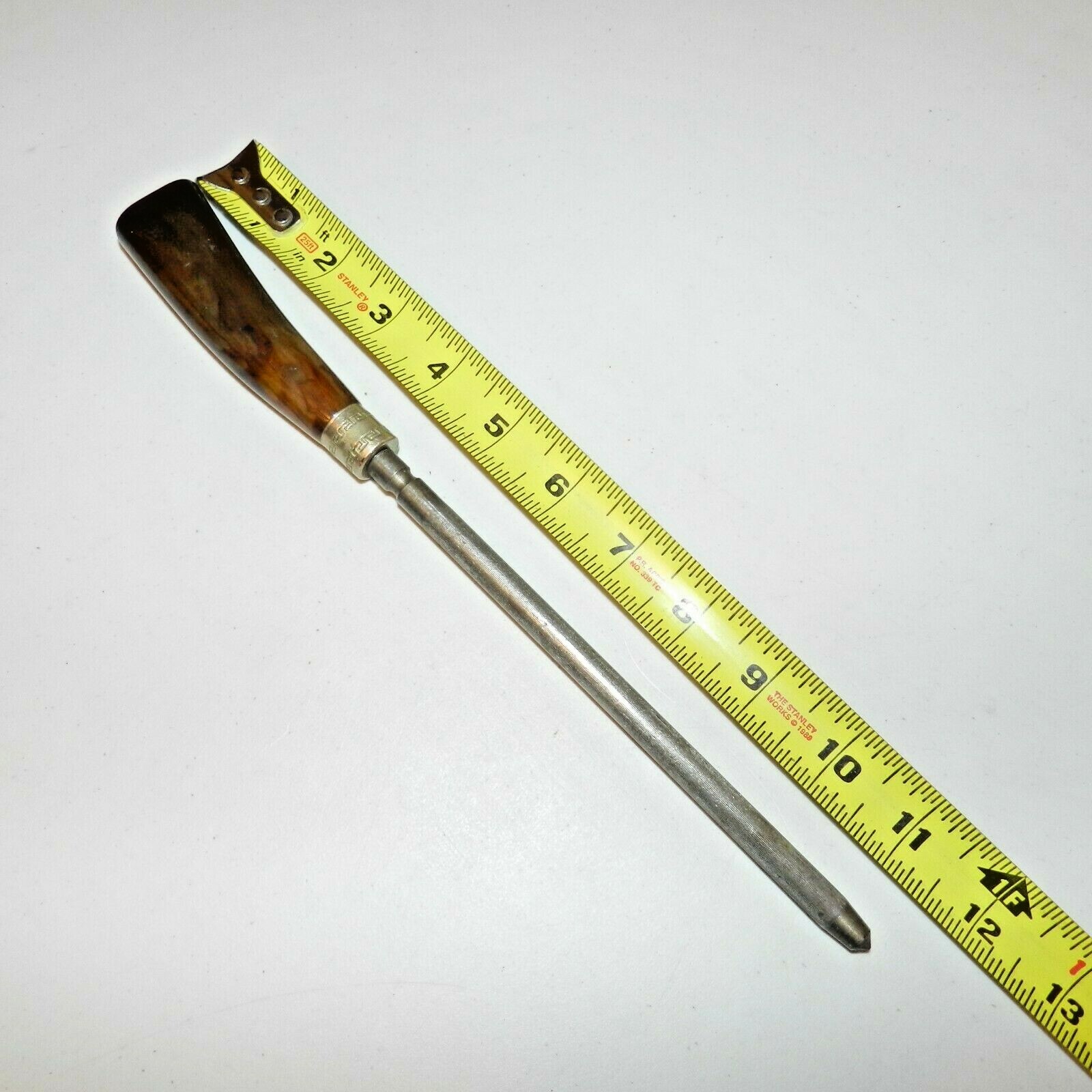 VTG KNIFE STERLING SHARPENING STEEL BAKELITE HANDLE