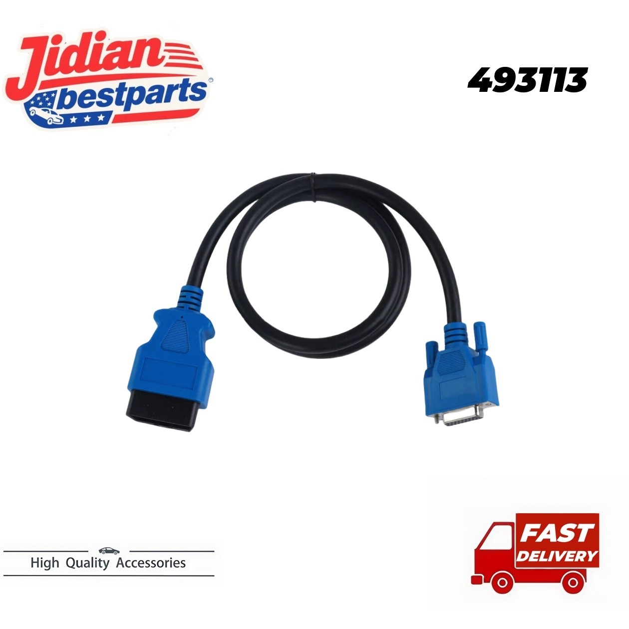 1x 493113 Adapter connecting wire For Ford GM Dodge Volvo MACK Isuzu Hino 124032