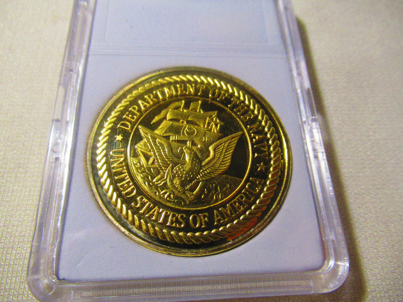 US NAVY - USS BERKELEY (DDG-15) Challenge Coin