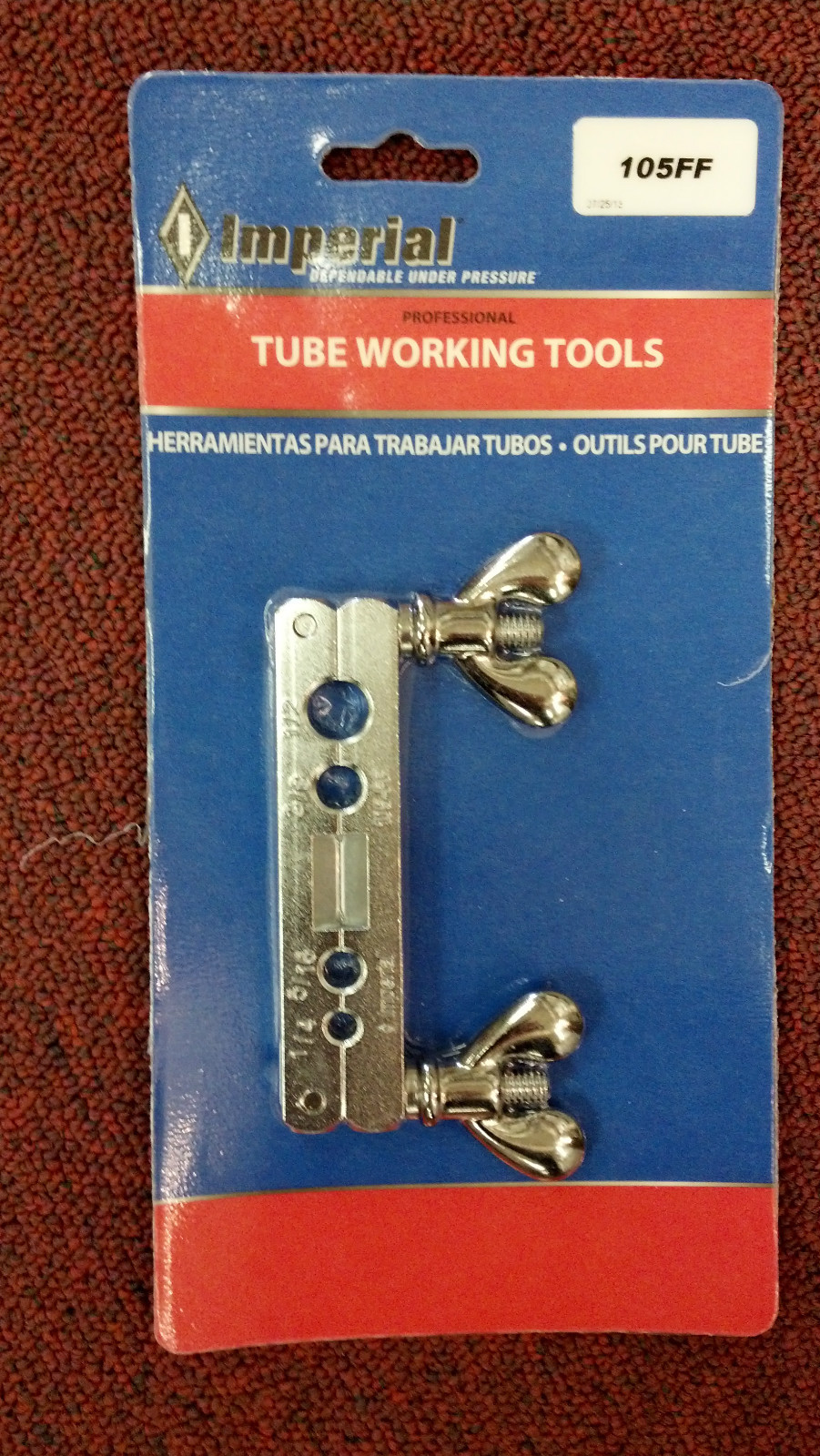 PINCH OFF & REFORMING  TOOL, Imperial, FOR 1/4" TO 1/2" O.D. TUBING, MODEL 105FF