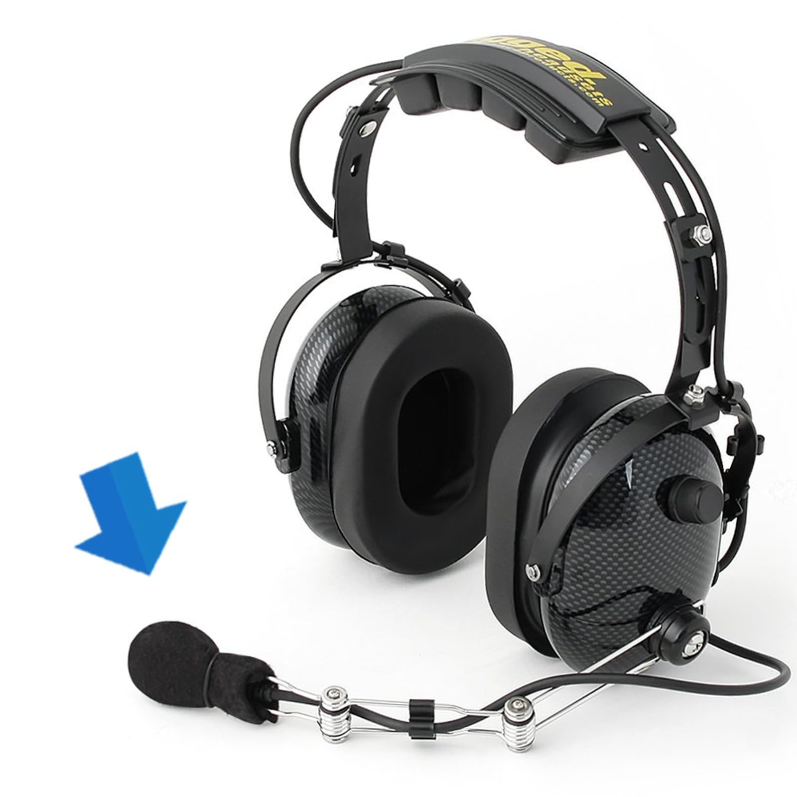 3-Pack Pop Filter for Rugged Radio Headset Mic Foam Microphone Windscreen