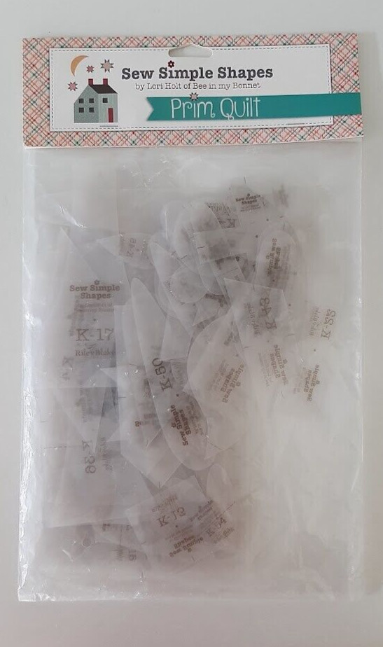 Prim Quilt Sew Simple Shapes by Lori Holt for Riley Blake 62 Templates art craft