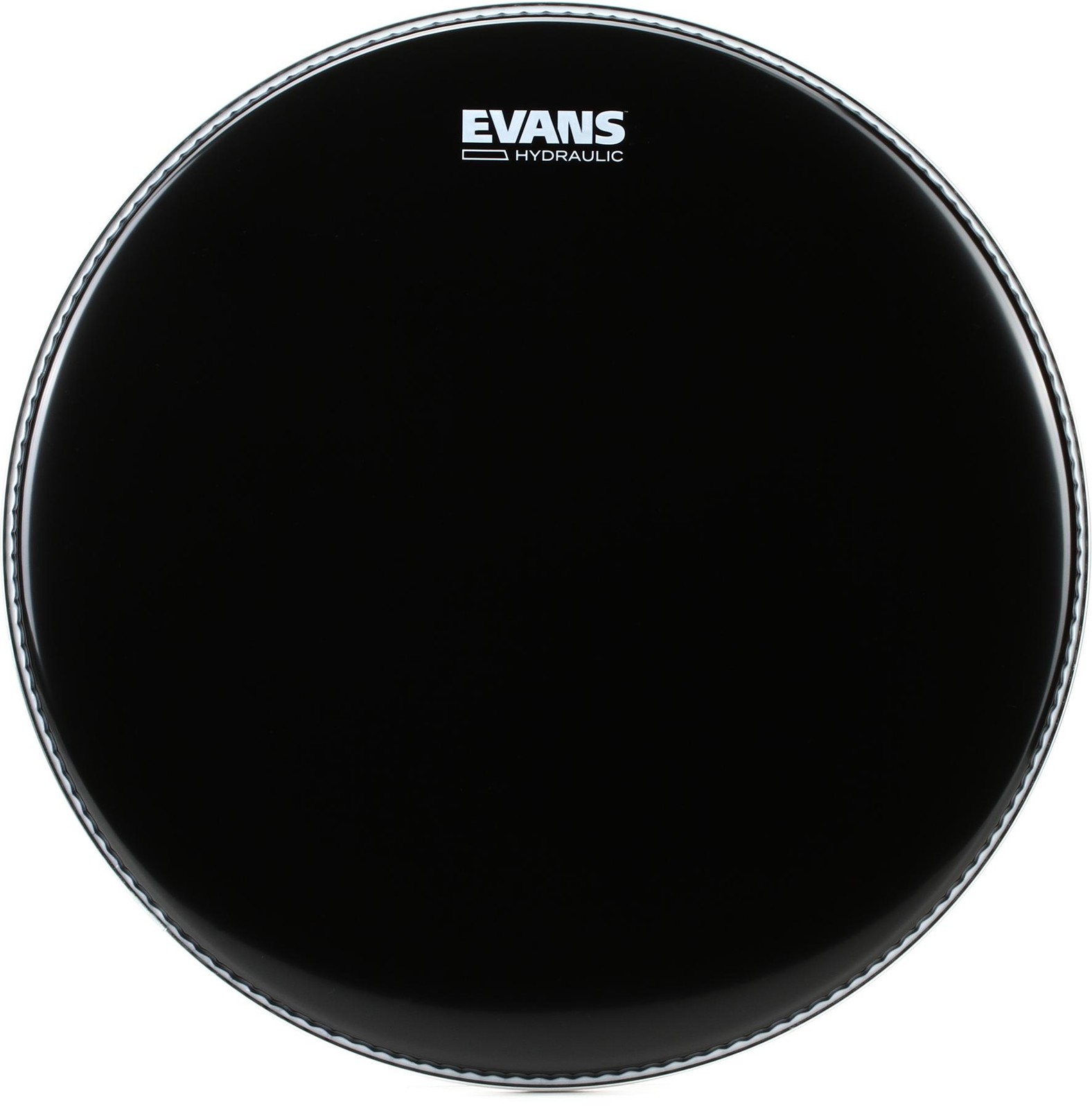 Evans Hydraulic Black Drumhead - 16 inch (2-pack) Bundle