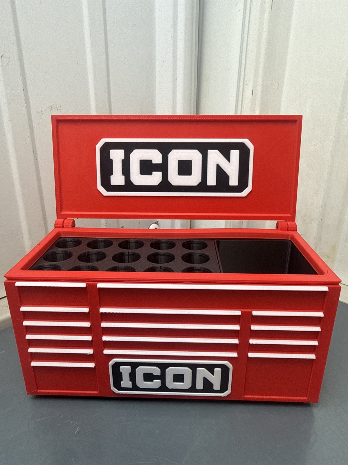 ICON Workbench Toolbox Pen Holder – Tool Box Organizer for Desk Harbor Freight