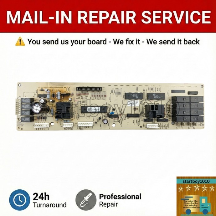 Repair Service For Whirlpool Oven / Range Control Board 8302305