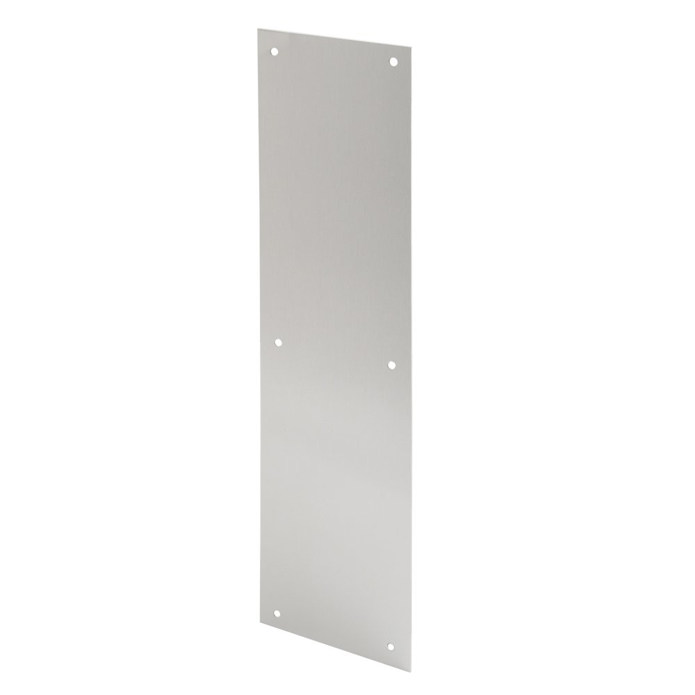 Prime-Line J 4581 Door Push Plate, 4 In. X 16 In., 4 in. x 16 in., Aluminum