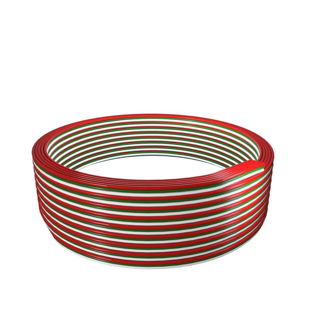 BTF-LIGHTING UL Listed 3 Pin 18AWG Extension Cable 3 Conductor, Multi-colored