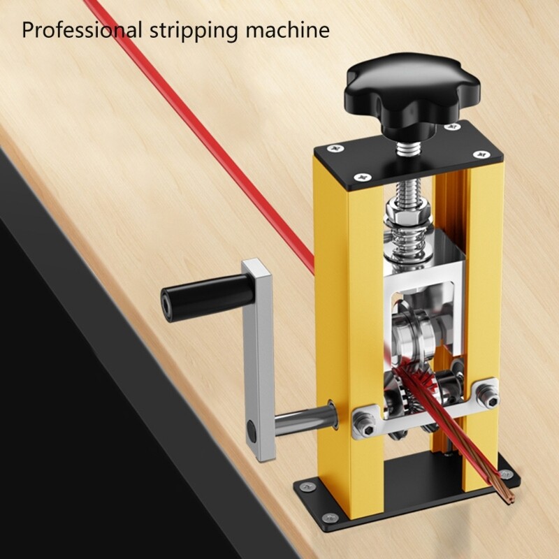 Manual Wire Stripping Machine 1-21mm Cable Cutting Machine with Hand Crank