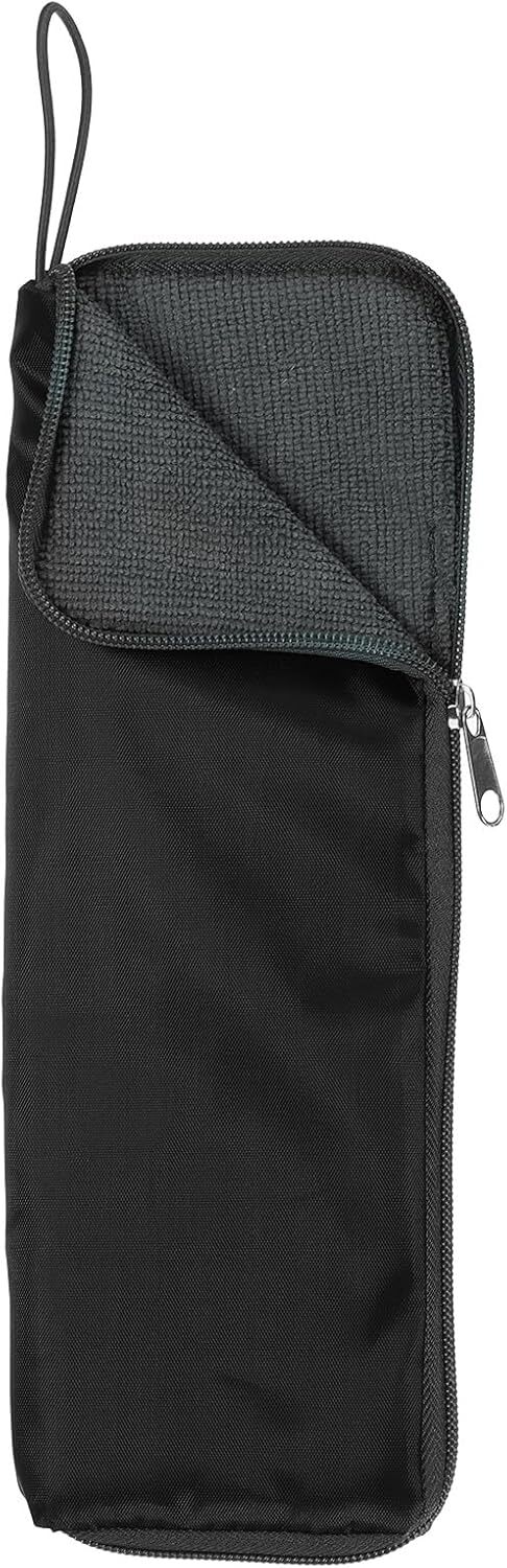 Wet Umbrellas Bag Superfine Fiber Reversible Sleeve 11"x5", Grey